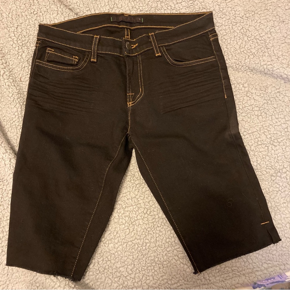 JBRAND Knee Length Shorts, Deep Indigo Cotton, size 27 - J Brand